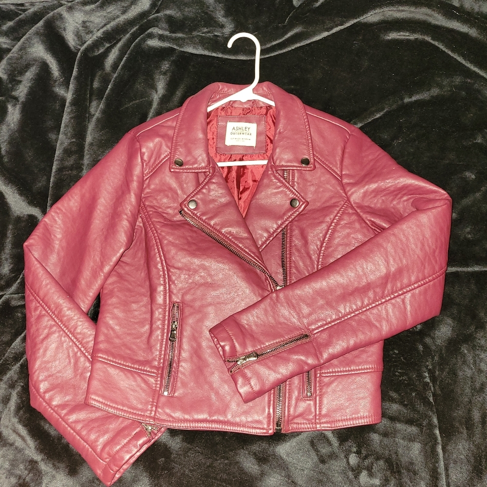 Faux Leatger Jacket